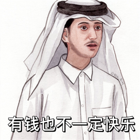 世界杯卡塔尔王子卡通头像合集