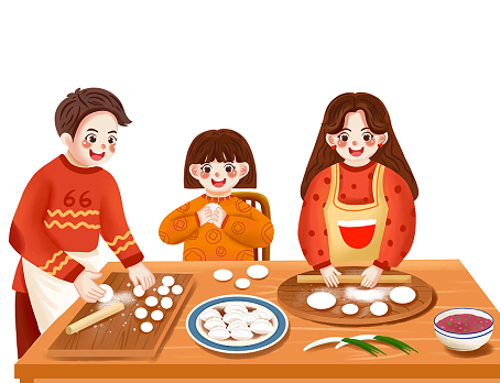 一家人一起包饺子的幸福说说 一家人一起包饺子的幸福句子