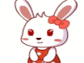 兔小贝QQ微信表情包 可爱的兔小贝QQ微信表情包